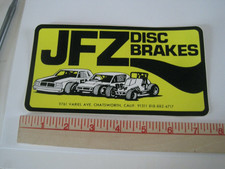 Decal Jfz Disc Brakes 7.5 X 4