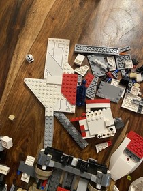 LEGO Star Wars: T-6 Jedi Shuttle (7931) INCOMPLETE Has 2 Mini Figures