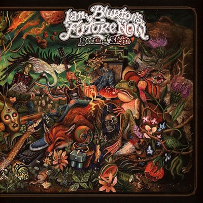 Ian Blurton's Future Now - Second Skin Orange/Green Swirl (2022 - UK - Original)