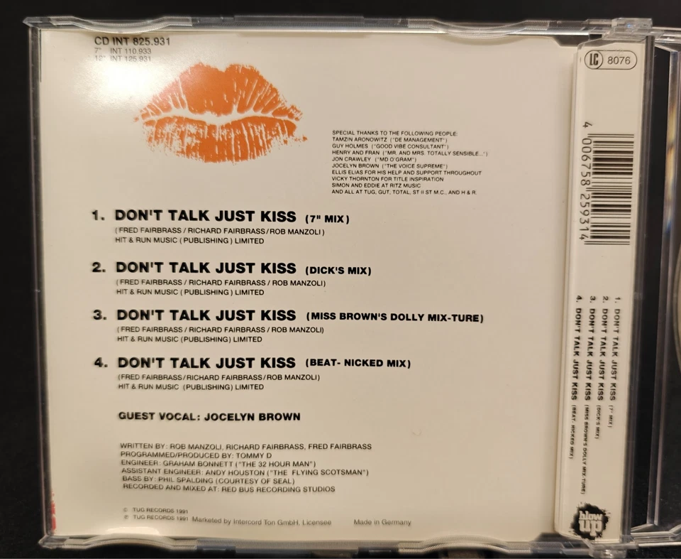 RIGHT SAID FRED - DON'T TALK JUST KISS - Bild 3 von 3