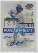 2024 Panini Prospect Edition Silver Prizm Signatures Jesus Baez #104 Auto 2o7