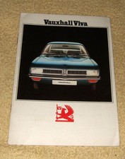 Vauxhall HC Viva Range 1973 inc Viva DeLuxe & SL models 1256, 1800 cc.