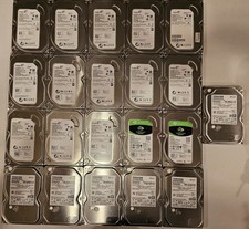 Lot of 20 Seagate Barracuda, Toshiba, 500 GB,  3.5 in HDD, 7200