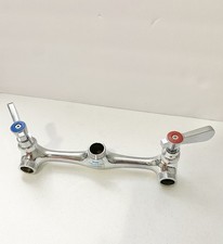 BWE Kitchen Faucet Wall Mount Commercial Sink 8" Swivel No Faucet head Only Bas