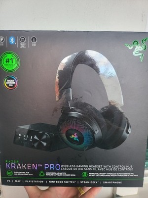 Razer Kraken V4 Pro Wireless Gaming Headset with Control Hub NEW