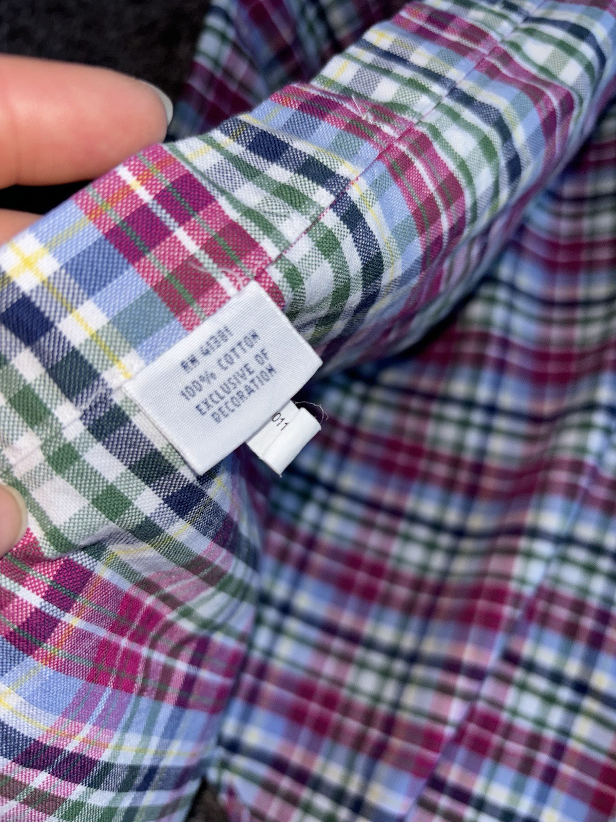 Ralph Lauren button down Large Spring Easter Pink - image 8