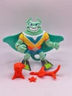 Tmnt Ray Fillet Complete Yellow Chest 1990 Vintage ninja turtles Figure