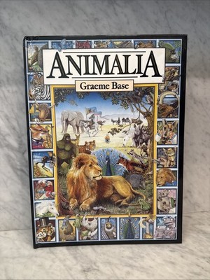 ANIMALIA BY Graeme Base - Gorgeous Children s Alphabet Book - Nearly Pristine