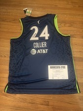 NAPHEESA COLLIER Signed Authentic Nike Minnesota Lynx WNBA Jersey (JSA)