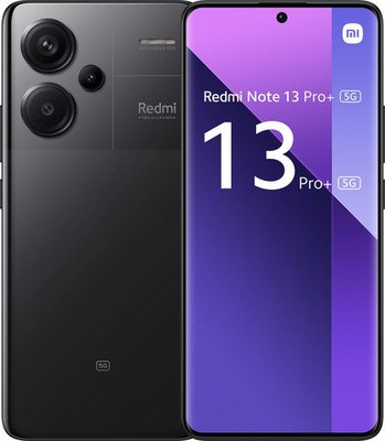 Xiaomi Redmi Note 13 Pro+ 5G Midnight Black 12 GB RAM 512 GB ROM | Mobiltelefone