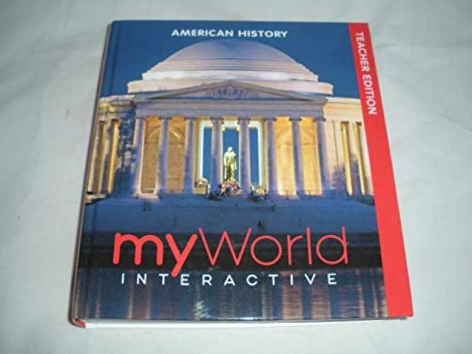 myWorld Interactive American History - Hardcover, by James West Davidson - Good