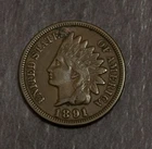 1881  Indian  Cent VF  Lot 4648