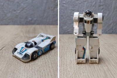 Vintage Bandai Robo Machine MR-20 Dunlop Rennwagen G.K. Macau
