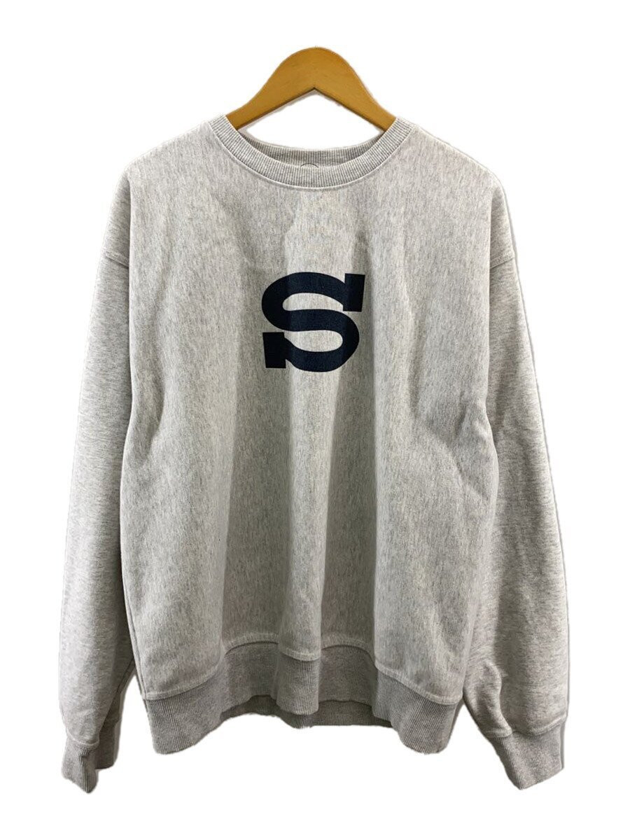 ya26 JPN L size Stussy 23Aw/Letterman Crew/Sweat/L/Cotton ya26 JPN L size Stussy 23Aw/Letterman Crew/Sweat/L/Cotton