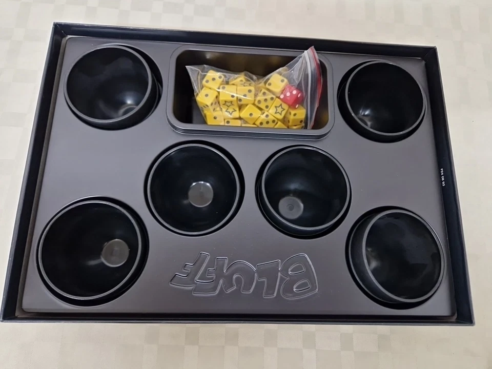 BLUFF FX Schmid Würfelspiel Spiel des Jahres 1993 Vollständig TOP - Bild 3 von 4