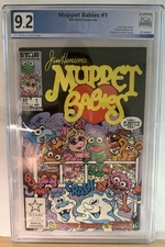 Muppet Babies 1 PGX not CGC First Appearance Comic 1985