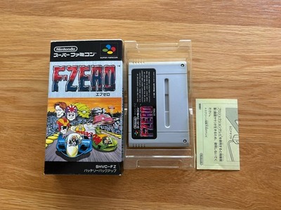F-Zero Japan Super Famicom Nintendo SNES SFC OHNE ANLEITUNG