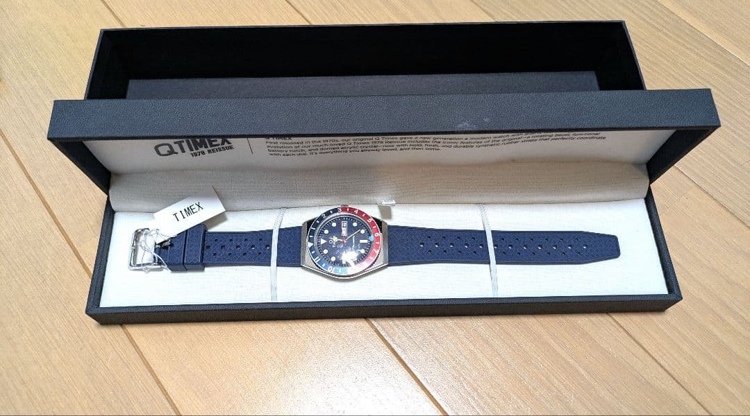 TIMEX QTIMEX 腕時計 ネイビー　TW2V32100 Timex Qtimex Navy Watch Model Tw2V32100 | eBay