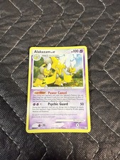 Alakazam Holo Pokemon Card LV.47 2/123 Mysterious Treasures NM