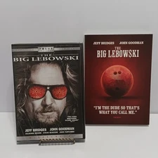 The Big Lebowski DVD Slipcover Region 1 Jeff Bridges John Goodman Sealed NEW #3