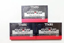 Taiyo Yuden That's SUONO CD ⅡS 90 minutes 3 pieces High Position cassette tape