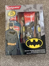 Colgate BATMAN Comic Kids Toothbrush, Toothpa...