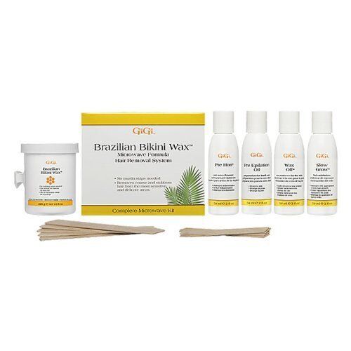 Gigi Brazilian Home Waxing Kit Scham Intimbereich Haarentfernung Entferner Hartwachs - Bild 1 von 3