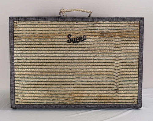 1961 Supro 1688TN Guitar / Bass / Accordion Amplifier Vintage Original