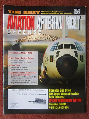 AVIATION AFTERMARKET DEFENSE LOCKHEED MAGAZINE C-130 HERCULES P-3 MRO SUPPORT