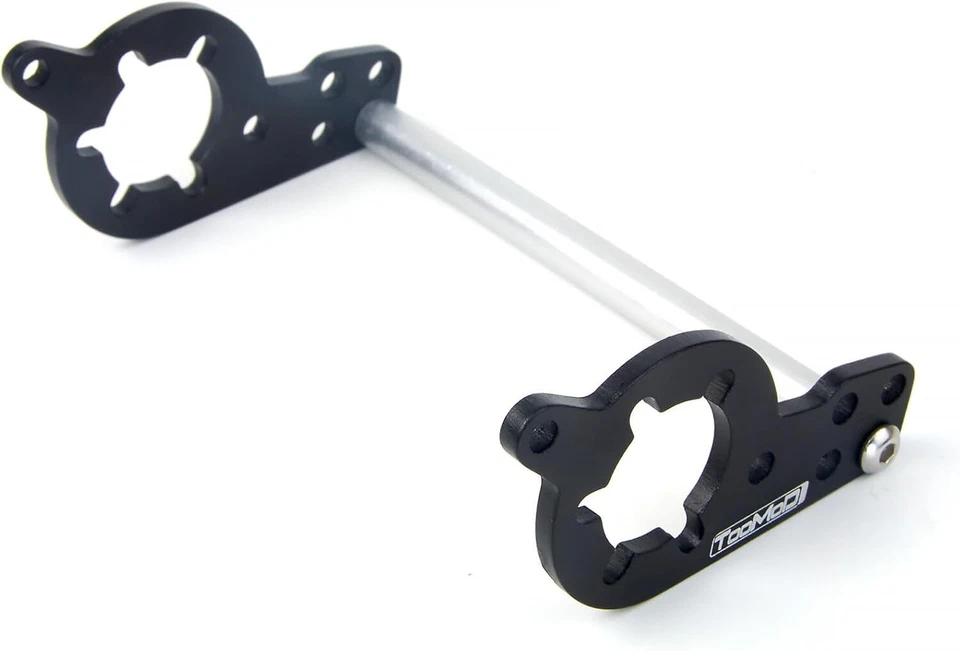 RC Car Aluminum Rear Damper Mount Set For Tamiya Grasshopper 2 Hornet Upgrades - Image 3 of 4