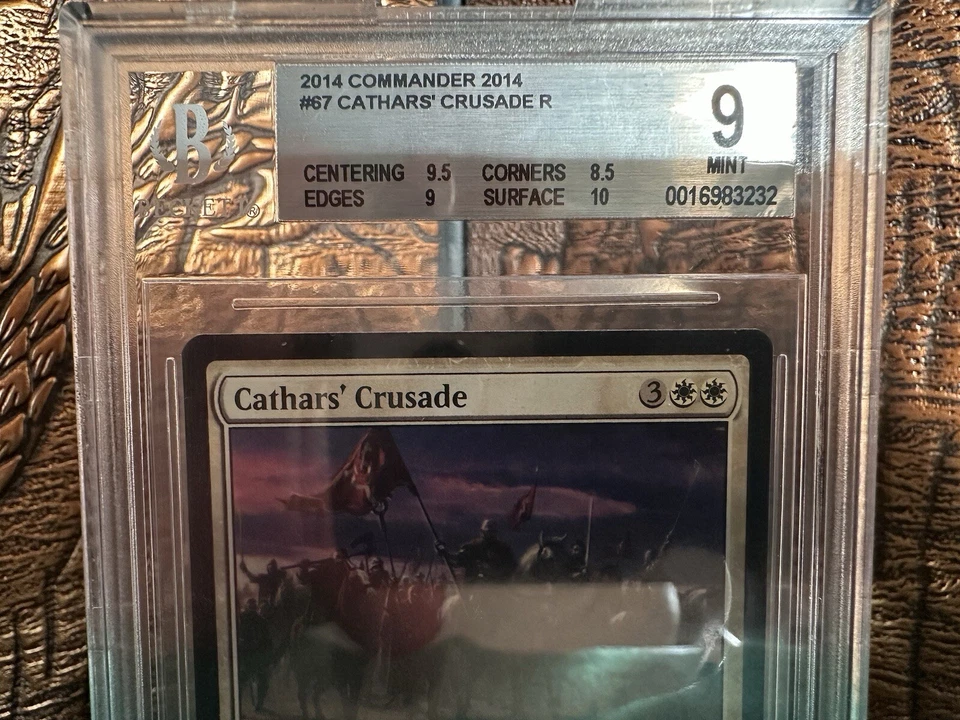 Cathars’ Crusade - MTG - Commander 2014 - Mint. BGS 9 with a 9.5 and 10. POP 1 - Image 2 of 4