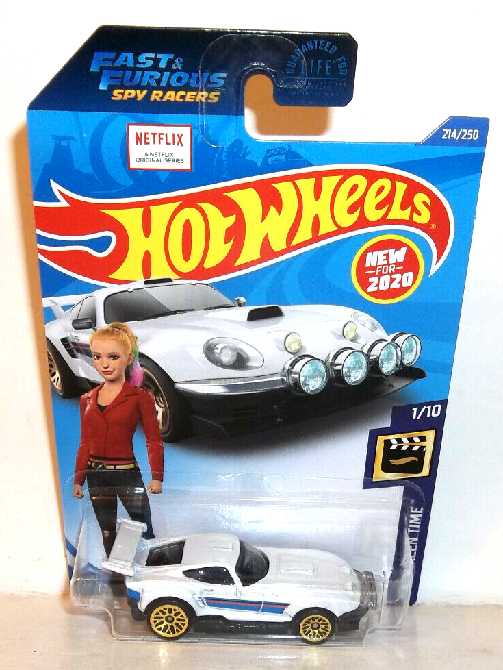 2020 HOT WHEELS HW SCREEN TIME 1/10 WHITE ASTANA HOTTO #214/250