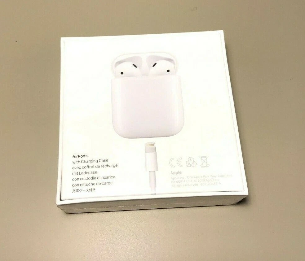 BRAND NEW Apple AirPods 2nd Generation with Charging Case White