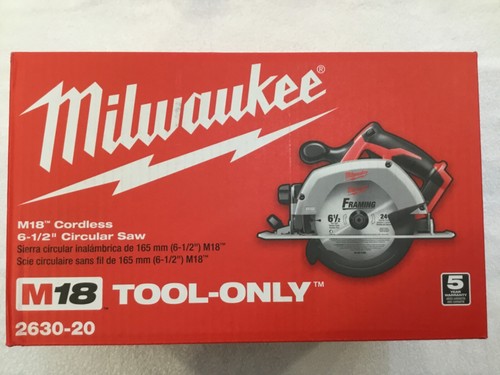 New Milwaukee 2630-20 18V 18 Volt M18 6 