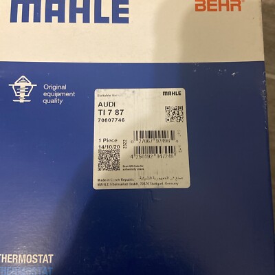 Mahle Engine Thermostat - #TI787 / 70807746 - Fits Audi