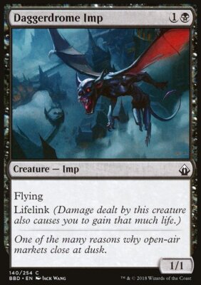 MTG Magic the Gathering Daggerdrome Imp (140/264) Battlebond LP