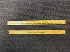Two vintage Coca-Cola “A Good Rule” rulers