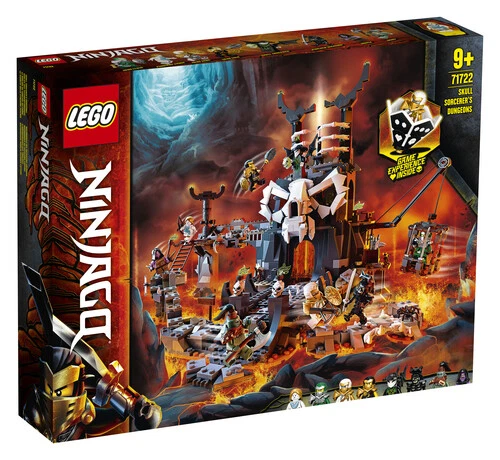 Lego 71721+71722+71717+71719 Drache Verlies des Totenkopfmagiers Mino Reise  OVP