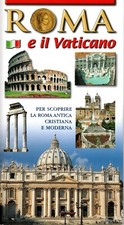 Guida turistica Roma e il Vaticano + giri turistici Roma. Raro. 168 + 26 pagine.
