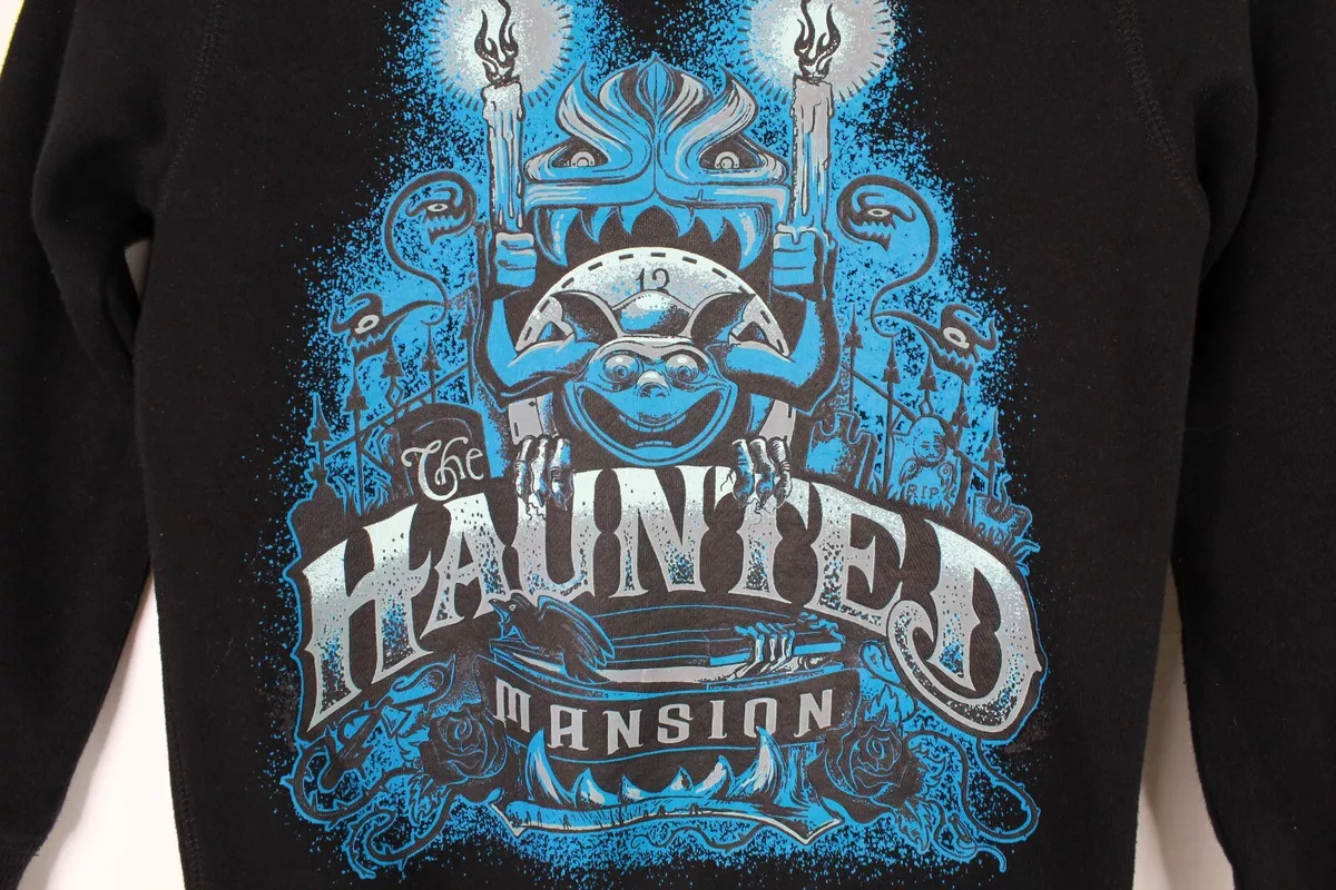 Disney Haunted Mansion Sweatshirt Kids Size Medium 7 8 Crewnrck