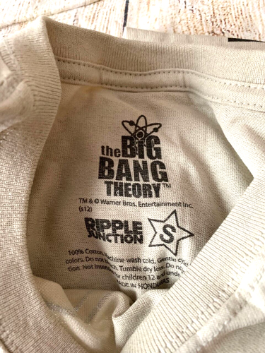 Big Bang Theory Costume 3 T-Shirt lot SMALL Ripple Junction HOWARD RAJ Leonard - Picture 7 of 10