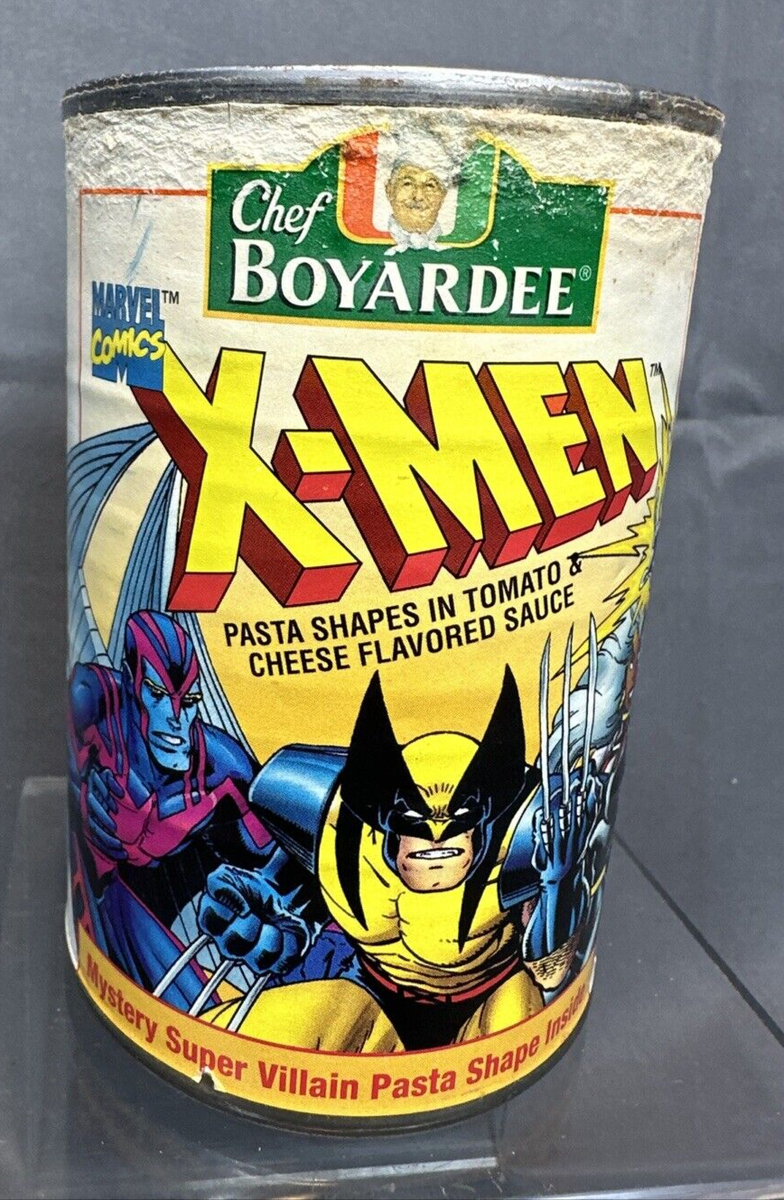 X-Men Chef Boyardee Limited Edition Pasta in Tomato & Cheese Flav