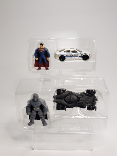 Batman VS Superman Hot Wheels Dawn Of Justice Batmobile & Metropolis PD Set - Picture 2 of 13