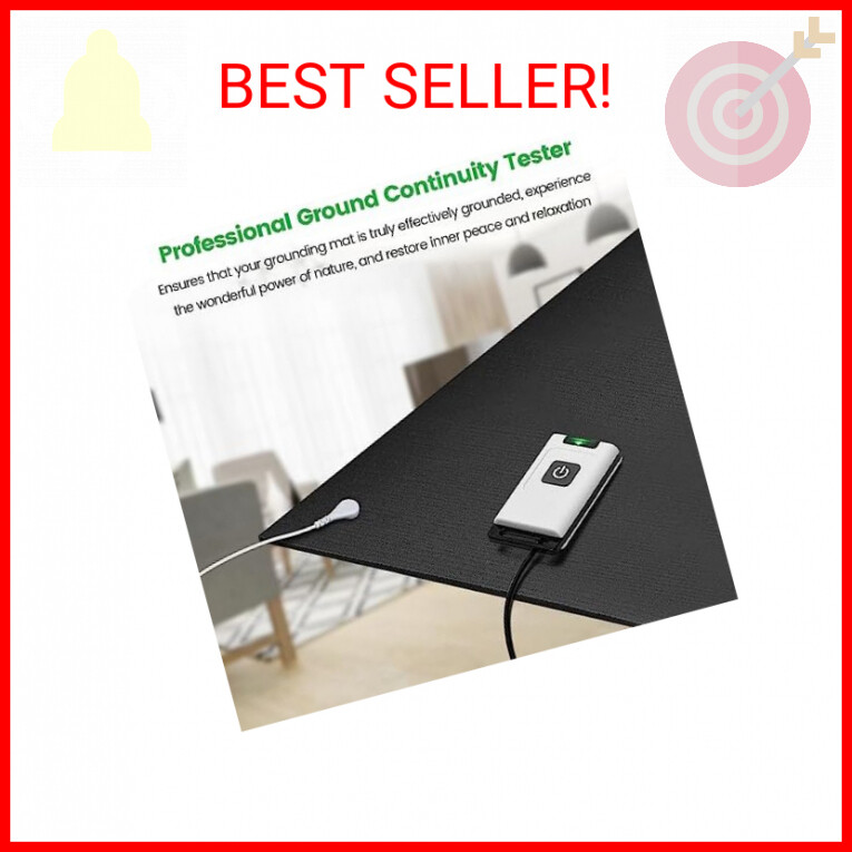 Grounding Tester with 15ft Grounding Cord Test Grounded Products