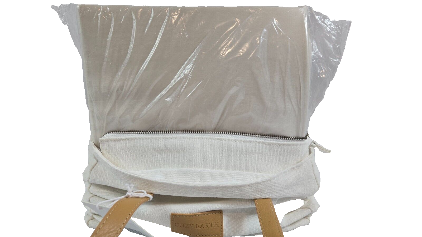 Luxury Bamboo Linen King Sheet Set in Oat Carry Bag by Cozy Earth