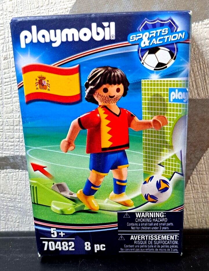 Playmobil Sports & Action Soccer 70482 National Player Spain - New & OVP