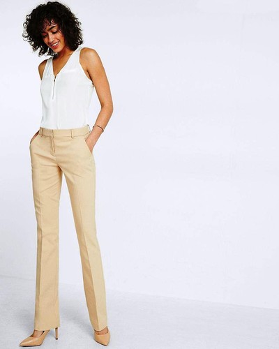 BARELY BOOT COLUMNIST PANTS SZ 