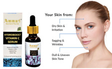 HEAD Ammuri Hydroboost Acide Hyaluronique Serum & Visage Cou Crème, Bio Herbes