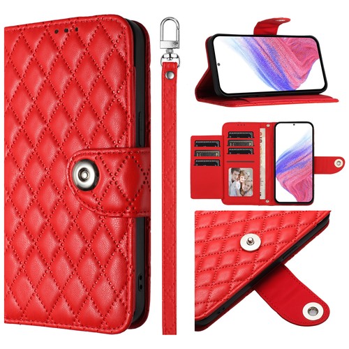 Luxury Purse Wallet Leather Phone Case For Samsung Galaxy A56 A16 A36 A06 Cover - Picture 3 of 96