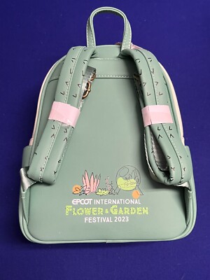 NWT RETIRED 2023 Epcot Flower & Garden Figment Loungefly Mini Backpack Disney Flower & Garden 2023 Figment Loungefly | Mercari main image 4